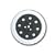 Bosch RS031 5" 8-Hole Hook and Loop Soft Backing Pad