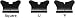 WILLIAMS OPEN SIGHT BLADES U-NOTCHHgt: 3/16 .400 .281 to .345