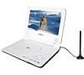 Sigmatek PDX-3900 Portable DVD Player - black/white + PREC034835 Pack of 2 Screen Protectors