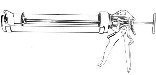 Newborn Brothers 255 1/4-Gallon Super Smooth Rod Caulk Gun