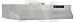 Almond Range Hood, 36"