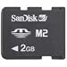 Sandisk 2GB Micro M2 Memory Stick Card for Sony Ericsson D750i K530i K550i K610i K750i K770i K800i K810i K850i M600i P910i P990i S500i TM506 T650i W200i W300i W380 W580i W610i W660i W710i W800i W810i W850i W880i W900i W910i Z530i Z550i Z619i Z710i Z750a