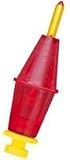 Night Bobby Lighted Fishing Float - 4-1/2-Inch -Red (Red, 4-1/2-Inch)