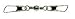 Sports : Cormoran Power Wirbel mit 2 Karabinern, Gr. 10,   7kg