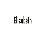 Clearly Charming Elizabeth RED HEART Laser Name Italian Charm Link