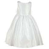 Little Girls Special Occasion WHITE Dress KIDS DREAM Flower Girl Wedding 2-14