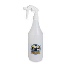 Plastic Spray Bottle,w/ Trigger,Adjustable Spray,2 Ct, Clear, Sold as 1 pair