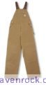 Buy Carhartt® 34" Unlined Duck Bib Overall, BROWN, 34 online at Discounted New and Used prices. Delivered to your door with Off-The-Bookshelf.