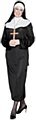 Costume Nun Plus Size - Costume Adult Nun Plus Size