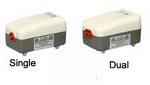 Stellar W-40 Twin Outlet Air Pump (4 Devices)