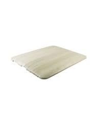 Smoke iPad Clip On Case - Genuine Eel Skin Leather