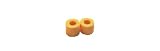 Shure EA210S Replacement Foams (Orange) for Shure E2c, E2g, E2c-n, I2c and QuietSpot Headsets - Small