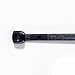 Thomas & Betts L-11-50-0-C Cable Tie, UV Nylon, Standard, Black, 11.1" Long, 50lb Rating, 100/PK