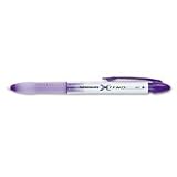 X-Tend Ballpoint Pen,Rtrctbl,Med Pt,1.0mm,Rubber Grip,Purple Ink/Barrel PAP26505