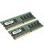 Crucial 4GB (2X2GB) PC2-6400 800MHZ DIMM DDR2 240-pin SDRAM Desktop PC Memory
