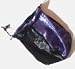 Gallant Hand: Velvet Gamer Dice Bag - Purple & Black (5"x7") - Holds Approximately 90-100 Dice