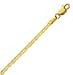 Jewelry : 14k Yellow Gold 10 Inch X 2.2 mm Mariner Link Anklet