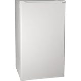 Haier HSA04WNCWW Compact 3-8/9-Cu-Ft Refrigerator/Freezer, White