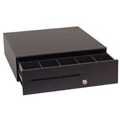 Series 100 cash drawer (adjustable media slot, 320 multipro interface and 16 inch x 16 inch, rohs with canadian till) - color: black