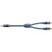 Acoustic Research AP041 Y Adaptor RCA male to 2 RCA female molded connectors