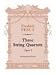 Three String Quartets, op. 1. Instrumental Parts