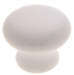 Amerock 1-1/2 -Inch Diameter Ceramic Knob, White #BP5322-54