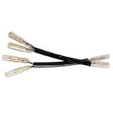 95-08 KAWASAKI ZX6R: DMP TURN SIGNAL HARNESS - KAWASAKI (BLACK) by DMP