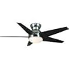 Casablanca C30G45H Isotope Brushed Nickel Flush Mount 52" Ceiling Fan with Light & Remote Ctrl