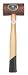GARLAND Weighted Rawhide Mallets-SIZE:10, FACE DIA:2, HEAD LENGTH: 3-1/2