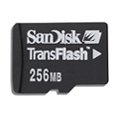 Sandisk 256MB T-Flash (TransFlash) for Motorola