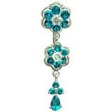 .925 sterling silver reverse belly button ring by 