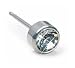 Health & Personal Care : Blomdahl Silver Titanium Bezel Crystal Earrings - 4 mm