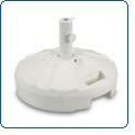 Free Stand Umbrella Base Unfilled - White by 