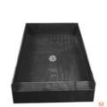 4837C Single Curb 48x37 Shower Pan with 2 Center Dr