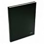 Ampad 43032 Gold Fibre Executive Journal, Hardbound, 28-lb/196 shts, 10x7-1/4", Black Cover