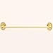 Baldwin Polished Brass Edinburgh Towel Bars