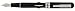 Office Products : Conklin Mark Twain Midnight Black Medium Point Fountain Pen - CK71121-M