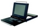 Omniview Enterprise Rackmount Console 17IN LCD with keyboard
