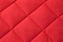 Southern Textiles Red Queen Size Quilted Bedcap Coverlet