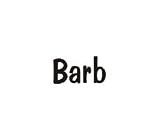 Clearly Charming Barb RED HEART Laser Name Italian Charm Link