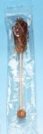 Demitasse Sugar Swizzle Sticks Indiv Wrap 100 ct - Amber by Amber sugar crystals