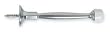 Battalion 1RCR7 Door Stop, Rigid, Chrome, 4 In L