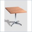 IMAGE OF ItalModern Spencer Rectangular Outdoor Dining Table in Light Oak Finish