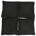 Cornhole Bags Set - 4 Black & 4 Red