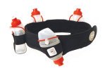 FUEL BELT Revenge 3 Bottle+1 Flask Hydration Sz S NEW