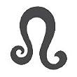 LEO ZODIAC SIGN Temporary Tattoo 2x2
