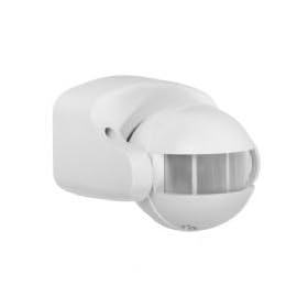 Kanlux ALER White Movement Sensor 1kw 165 deg PIR in White 220-240V 1200W IP Rating 44