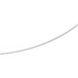 14K White Gold Round Omega Necklace Chain 16" - 5.38 grams