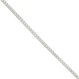 Image of Silver Plain Close Curb Chain- 18 Inch / 46cm