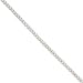 Silver Plain Close Curb Chain- 18 Inch / 46cm